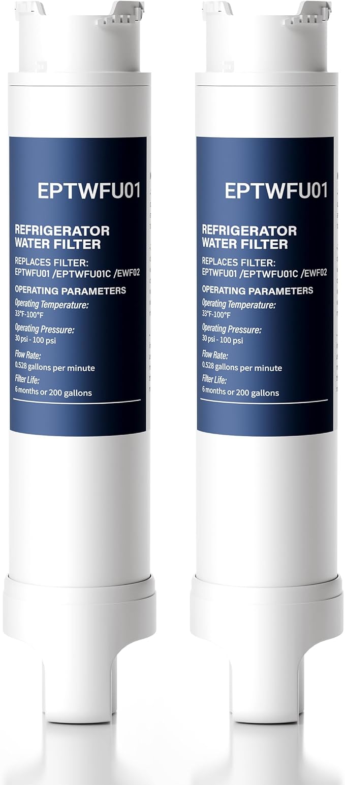 Replacement for Frigidaire EPTWFU01, EWF02, Pure Source Ultra II, 012505454226, 4562222, 2 PACK