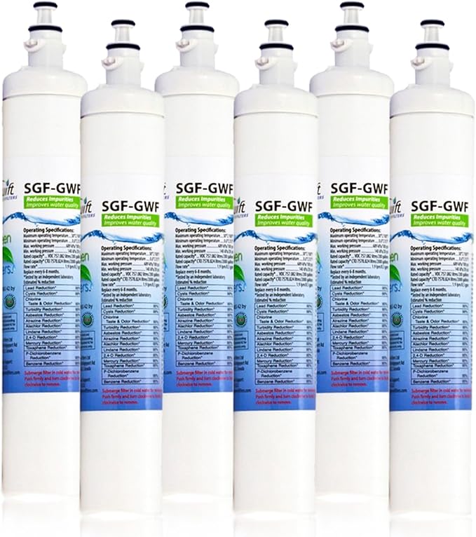 Swift Green Filters SGF-GWF (6 pack) RPWF, PFE29P, GFE29H SGF-GWF GE Replacement Water Filter
