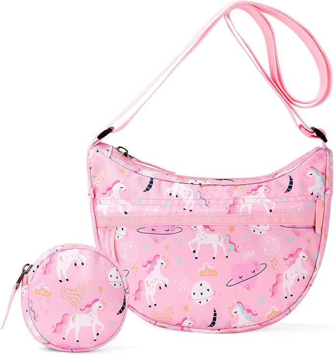 Choco Mocha Girls Crossbody Purse for Kids with Coin Purse | for Kids, for Kids