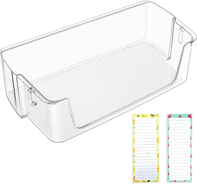 UPGRADED DA63-09775A DA97-20984A Refrigerator Door Shelf Bin Compatible with Samsung Fridge Door Shelves RF27T5201SR RF27T5241SR RF28T5021SR RF27T5201SG RF28T5021SG Samsung Refrigerator Door Bin Right