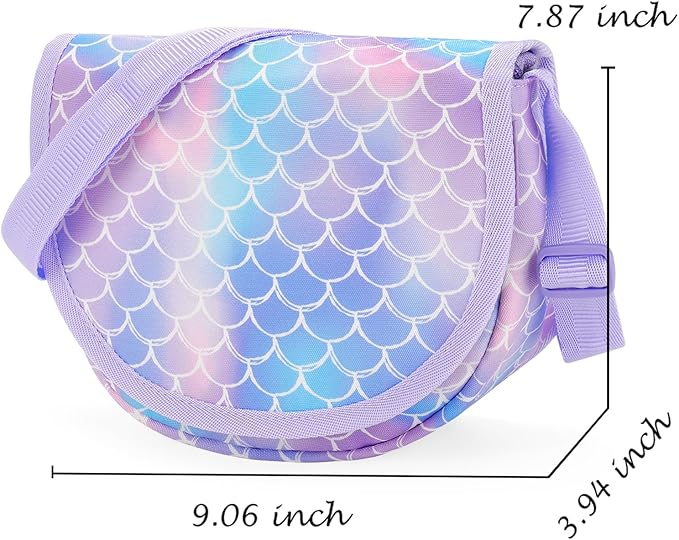 Choco Mocha Girls Crossbody Purses for Kids 6-12