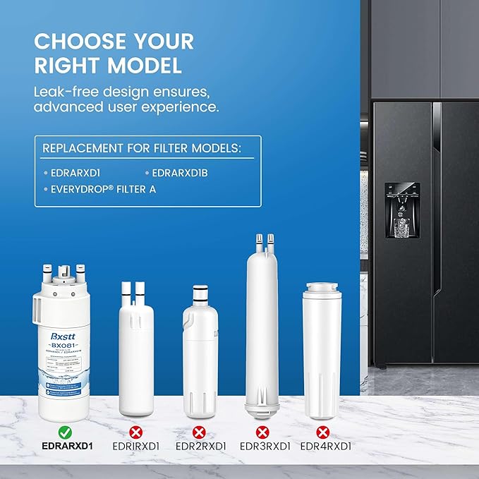 EDRARXD1 Water Filter Replacement Compatible with Whirlpool EDRARXD1 Everydrop Filter A (2 Pack)