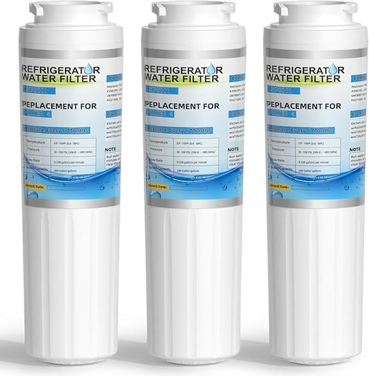WRF555SDFZ WRF535SWHZ WRX735SDHZ WRX735SDBM WRF555SDHV WRF535SWHV Water Filter Replacement for Whirlpool,Everydrop filter 4,Maytag UKF8001 MFI2269VEM,Kitchenaid krfc300ess by WXOXIMI