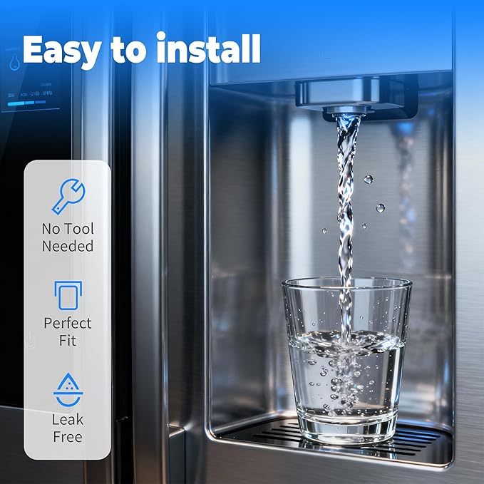 4396841 Water Filter Compatible with EDR3RXD1,Filter 3,WHR3RXD1,KAD3RXD1,4396841,Kenmore 46-9083 water filter,Park of 4,By YPMQY