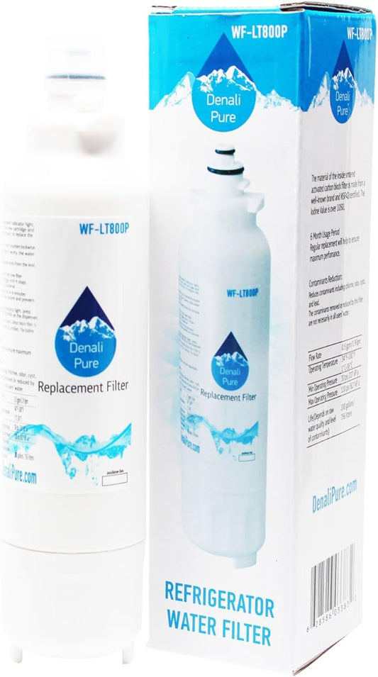 Replacement for LG LSC22991ST Refrigerator Water Filter - Compatible with LG LT800P, ADQ73613401 Fridge Water Filter Cartridge