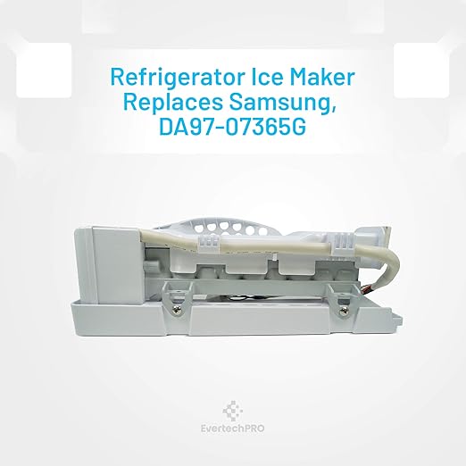 EvertechPRO DA97-07365G Ice Maker Assembly for Samsung Refrigerator