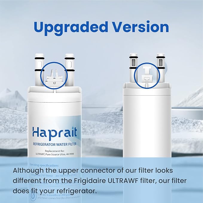 Haprait HP005 Replacement for ULTRAWF & PAULTRA Pure Air Ultra, Compatible with Pure Source Ultra, Kenmore 9999, 469999, 46-9999, 3 PCS