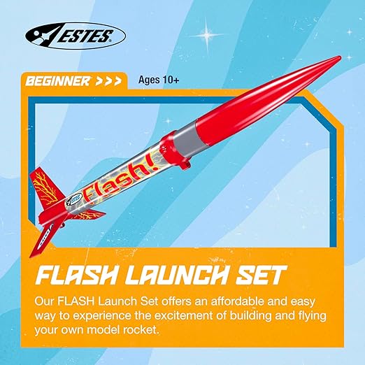 Estes 001478 Flash Rocket Launch Set