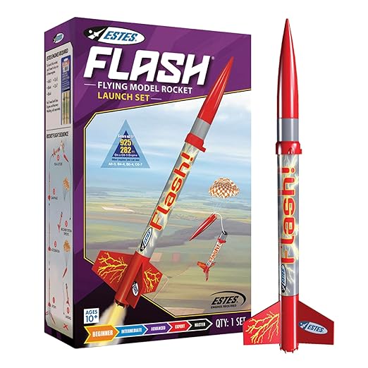 Estes 001478 Flash Rocket Launch Set
