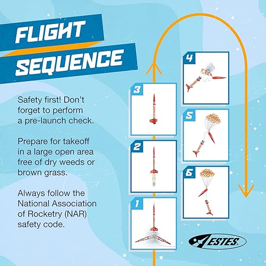 Estes 001478 Flash Rocket Launch Set