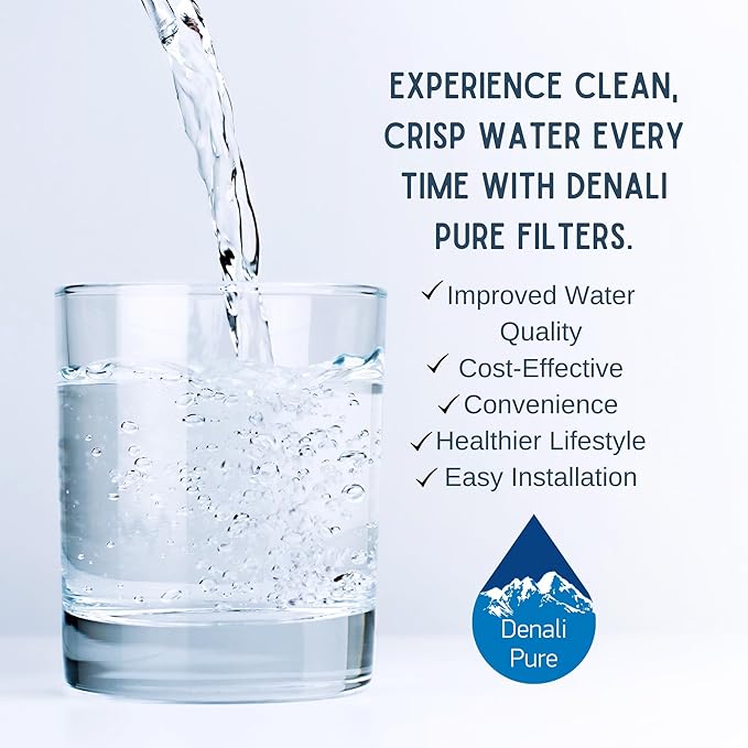 2-Pack Replacement for Samsung RS275ACBP Refrigerator Water Filter - Compatible with Samsung DA29-00003G, Samsung DA29-00003B, Samsung DA29-00003A Fridge Water Filter Cartridge