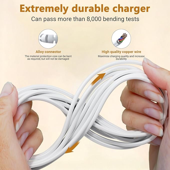 Replacement for Tonie Box Charger: Replacement for Tonies Charger Charging Base Power Cord, Compatible with Toniebox Audio Player Starter Set