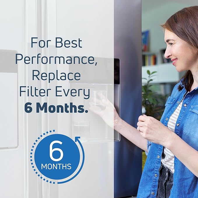 2-Pack Replacement for Samsung RFG237ACRS Refrigerator Water Filter - Compatible with Samsung DA29-00003G, Samsung DA29-00003B, Samsung DA29-00003A Fridge Water Filter Cartridge