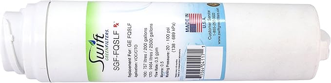 Swift Green Filters SGF-FQSLF Compatible Commercial Water Filter for GE FQSLF , Made in USA (3 Pack)