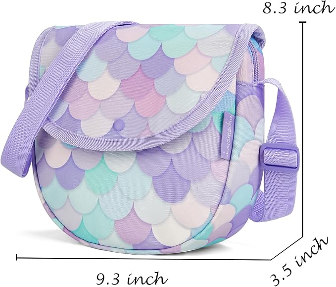 Choco Mocha Girls Crossbody Purses for Kids 6-12