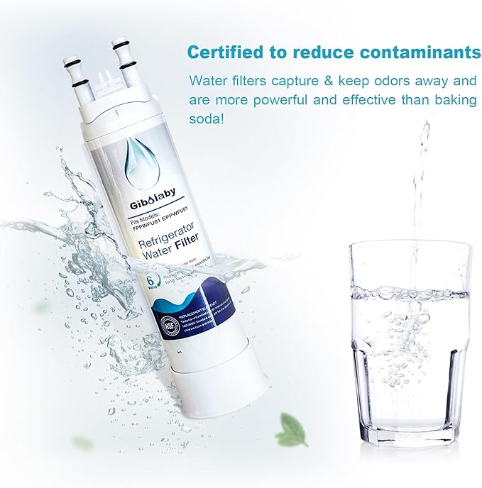 FPPWFU01 Water Replacement, Compatible with Frigidaire EPPWFU01, PureAdvantage PurePour PWF-1 (1 Pack)