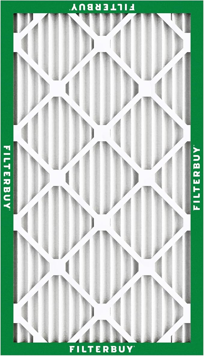 Filterbuy 12x36x1 Air Filter MERV 8 Essential Dust & Allergy Defense (5-Pack), Electrostatic Pleated HVAC AC Furnace Filters Replacement (Actual Size: 11.88 x 35.88 x 0.75)