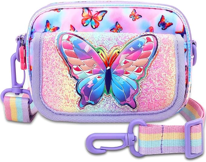 Girls Purse for Kids Age 3-12 - Purse for Little Girl Gifts, Crossbody Bag