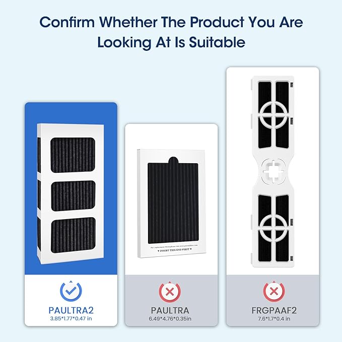 MARRIOTTO EPTWFU01 Water Filter Replacement, Compatible with EWF02, Pure Source Ultra II and Pure Air Ultra 2 Air Filter (1+1)