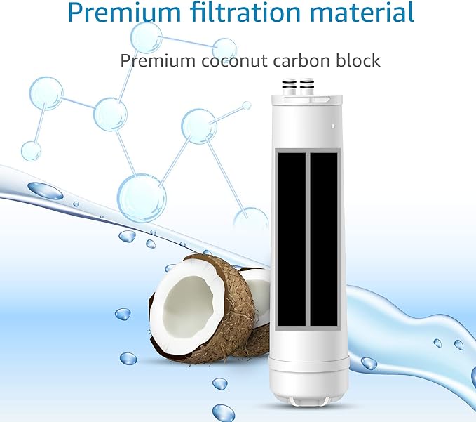 AQUACREST RC 3 EZ-Change Premium Under Sink Water Filter, Replacement for all Culligan EZ Change Water Filter Systems, Including RC-EZ-3, IC-EZ-3, US-EZ-3, RV-EZ-3, RC-EZ-1, RC-EZ-4, 200