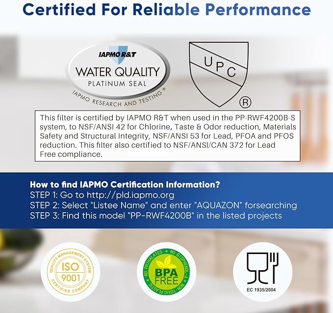 PUREPLUS DA97-17376B NSF 53&42 Certified Water Filter Replacement for Samsung HAF-QIN/EXP, DA97-08006C, RF28R7351SG, RF28R7201SR, RF28T5001SR, RF24R7201SR, RS27T5200SR, Refrigerator Water Filter