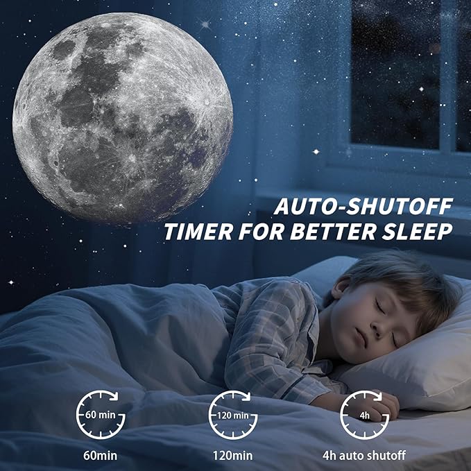 Galaxy Projector, Star Projector Home Planetarium with 1 Glass Projection Disc, 180° Rotatable Starry Sky Night Light with Meteor Effects & Light Strip for Bedroom, Kids & Adults Gift