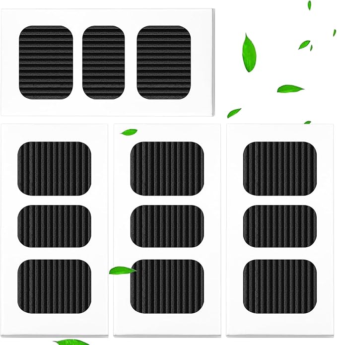 Paultra2 Refrigerator Air Filter for Frigidaire Pureair Ultra 2, Pure Air Ultra 2, Pureair Ultra ii, Electrolux 242047805, 5303918847, EAP12364179 (4 Pack)