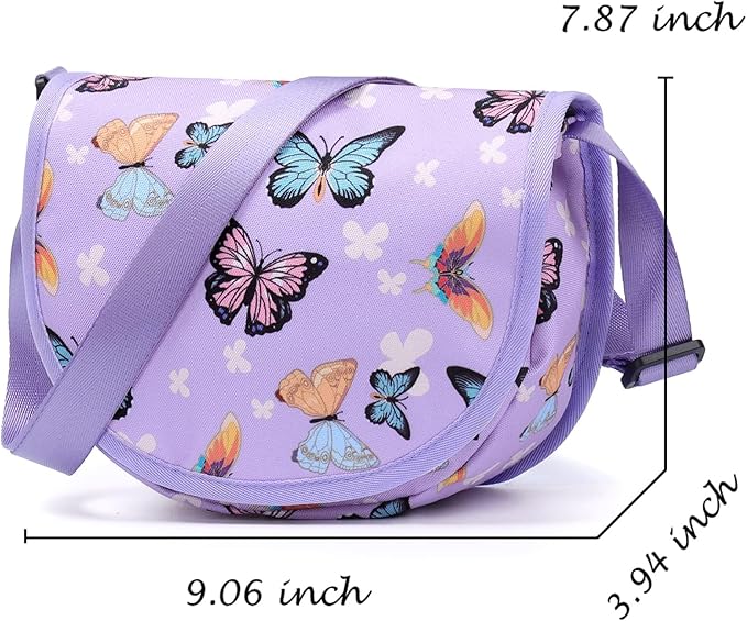 Choco Mocha Girls Crossbody Purses for Kids 6-12