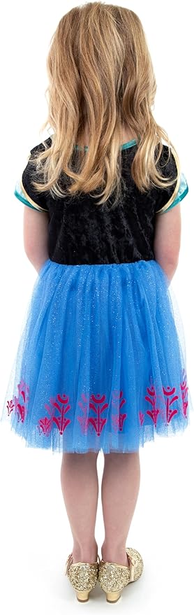 Little Adventures Alpine Princess Party Dress - Machine Washable Child Pretend Play Costume Outfit with No Glitter