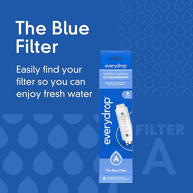 everydrop by Whirlpool Refrigerator Water Filter A - EDRARXD1, Single-Pack