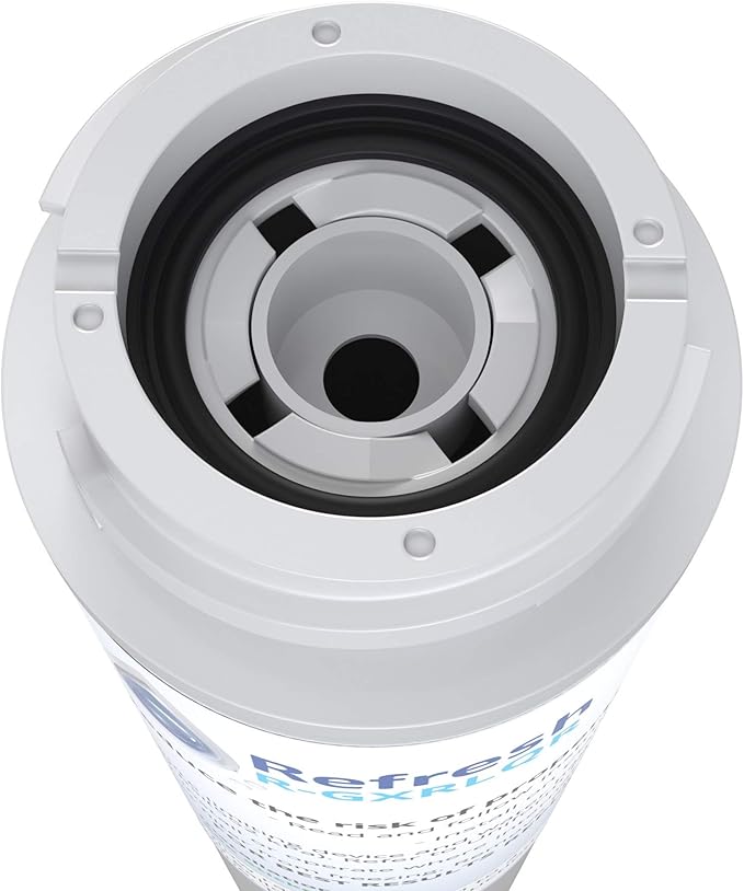 Refresh Replacement Refrigerator Water Filter for GE SmartWater GXRLQR, Kenmore 46-9914, AP3418061, WR17X11608, EFF-6023A and Aqua Fresh WF27 (2 Pack)