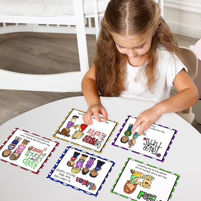 Lachilly 9 Sheets Classroom Rules Posters, Classroom Wall Decoration, Class Organization Charts, Bulletin Board Set, Classroom Decoration for Kindergarten Preschool Primary Middle High School