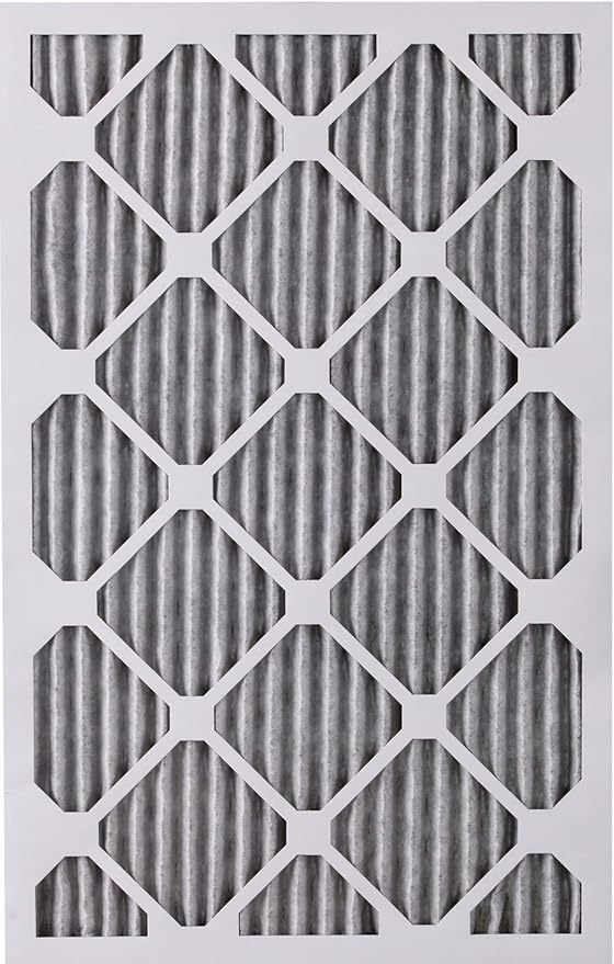 Nordic Pure 16x25x1 (Actual Size: 15 1/2 x 24 1/2 x 3/4) Furnace Air Filters MERV 10 Pleated Plus Carbon 24 Pack