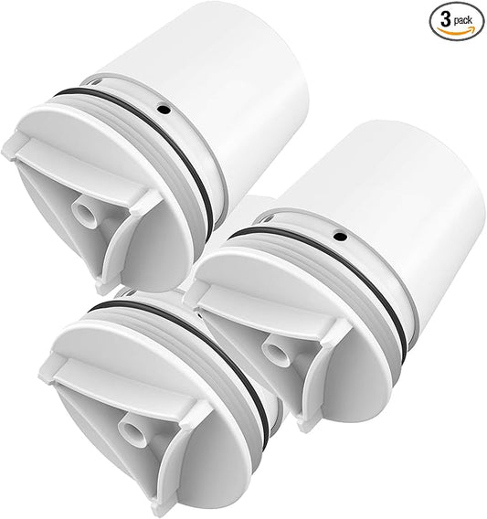 Waterdrop FM-15A Faucet Water Filter, Replacement for Culligan® FM-15RA Water Filter, Culligan® FM-15A Filtration System, White Finish, 3 Pack