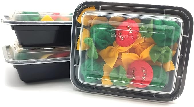 Pasta with broccoli, farfalle, bow tie pasta, felt play food for kids kitchen, pretend play for kids (yellow, set 2 (farfalle, broccoli, tomatoes, basil))