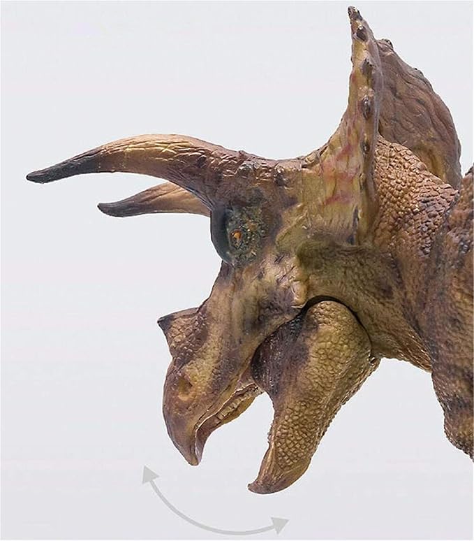 PNSO 1:35 Triceratops Doyle Figure Realistic Ceratopsidae Dinosaur PVC Animal Model Decoration Gift
