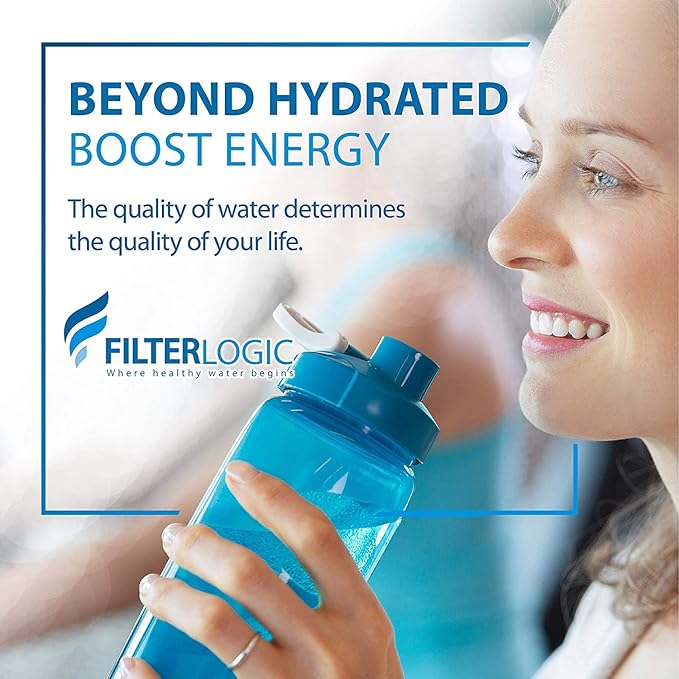 Filterlogic NSF Certified Pitcher Water Filter, Replacement for Brita® Water Filter Pitchers, Dispensers, Classic 35557, OB03, Mavea® 107007 and Amazon Basics® 10-Cup Pitcher (Pack of 3)