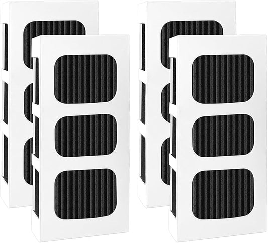 Paultra2 Refrigerator Air Filter for Frigidaire Pureair Ultra 2, Pure Air Ultra 2, Pureair Ultra ii, Electrolux 242047805, 5303918847, EAP12364179 (4 Pack)