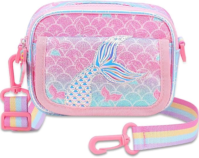 Girls Purse for Kids Age 3-12 - Purse for Little Girl Gifts, Crossbody Bag