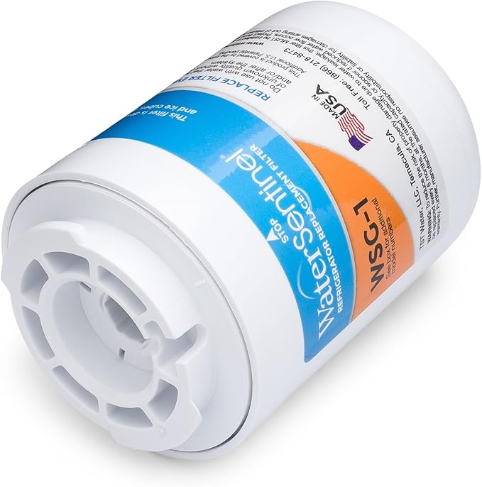 WaterSentinel WSG-1 Made in USA Refrigerator Replacement Filter: Fits GE MWF Filters…