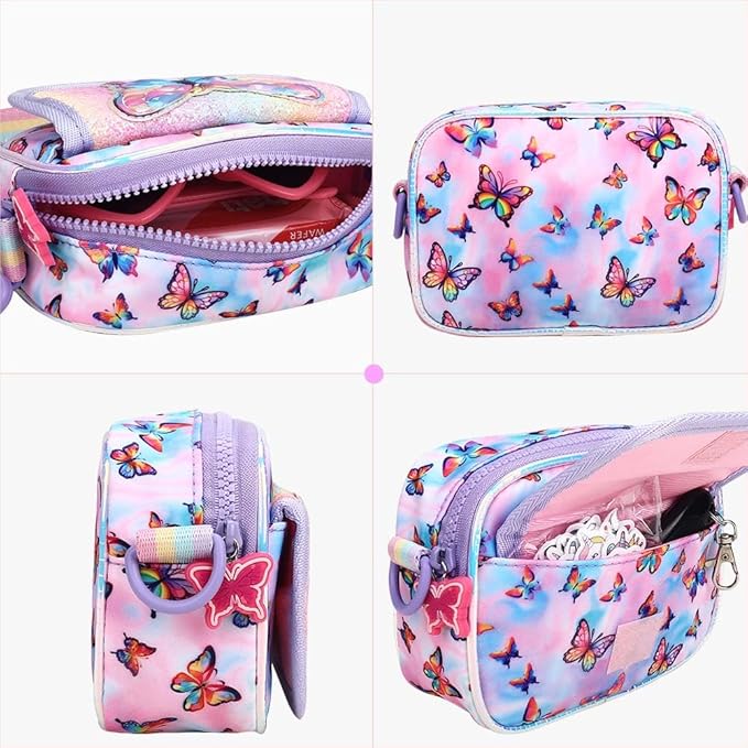 Girls Purse for Kids Age 3-12 - Purse for Little Girl Gifts, Crossbody Bag