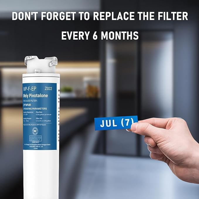 WP-F-EP Compatible with EPTWFU01 Water Filter, EPTWFU01, Pure-Source Ultra 2, EWF-02, 3 Pack
