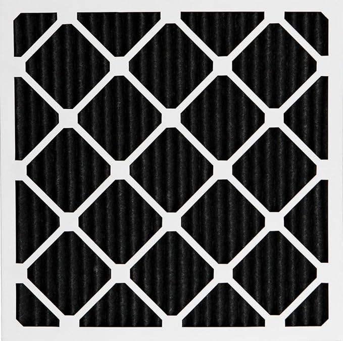 Nordic Pure 16x25x1 (Actual Size: 15 1/2 x 24 1/2 x 3/4) Pure Carbon Pleated Odor Reduction Furnace Air Filters 12 Pack