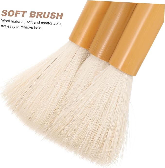 5pcs Watercolor Brush Handheld Wool Hair Paint Brush for Daily Use Lightweight and Comfortable Grip for Artists Convenient Portable Drawing Tool for All Painting Needs