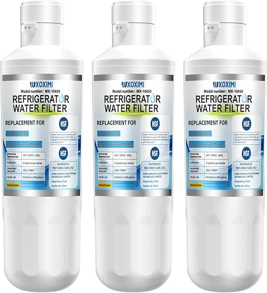LT1000P ADQ747935 Water Filter Replacement for LG LT1000P/PC/PCS ThinQ Water Filter AGF80300704,LRFS28XBS,LRFLC2706S,LRMXS2806S,LMXS28626S,LFXS26973S,LFXC22526S