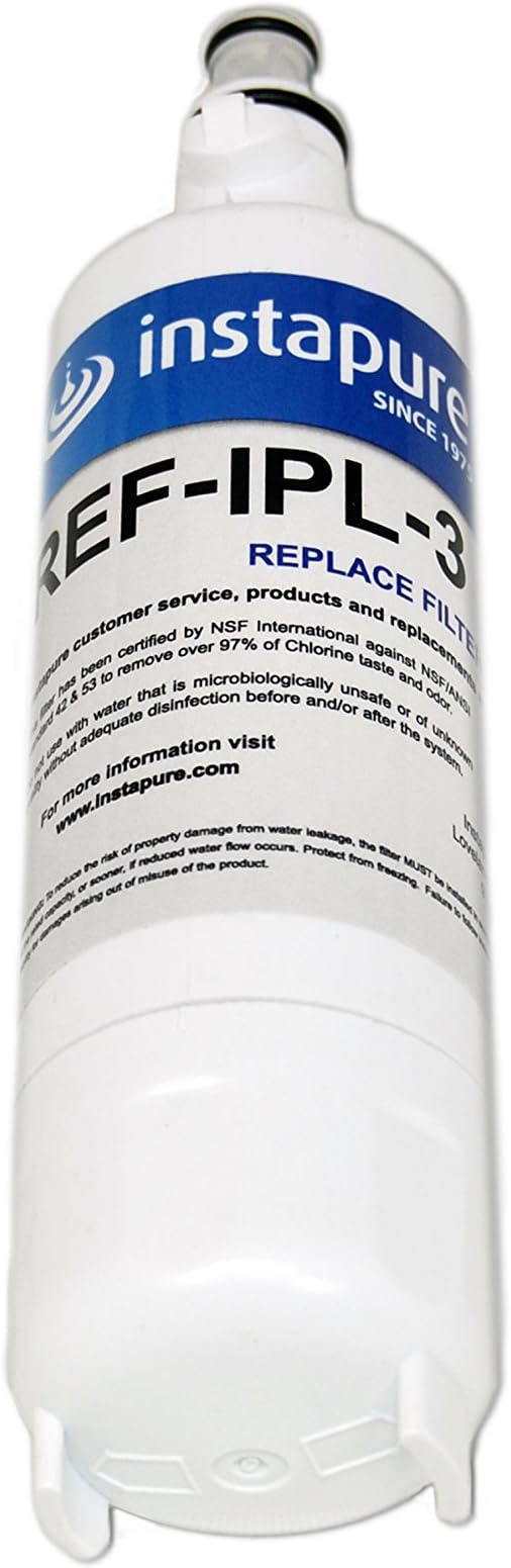 LG LT700P and ADQ36006101 Compatible Refrigerator Filter by Instapure NSF/ANSI 42 53 P473 401 Certified for CTO Lead PFOA/PFOS Pharmaceuticals & more! Made in USA