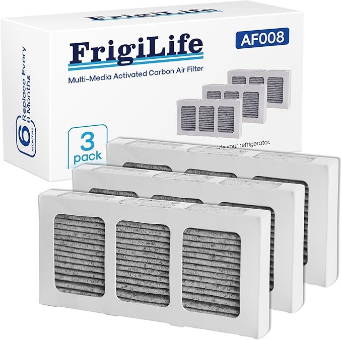 Pureair Ultra 2 Refrigerator Air Filter Replacement for PAULTRAII2PK, Pure Air Ultra 2, Pureair Ultra ii, Electrolux 242047805 5303918847 PAULTRA2 PD00044143 EAP12364179 AP6285787, 3PACK