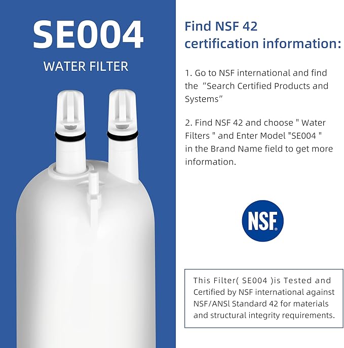 9083 Refrigerator Water Filter Replacement for Kenmore, 460-9083, Compatible with Whirlpool 4396841, Everydrop Filter 3, 9030, 9083, 4396710, 2-Pack SETFEEL
