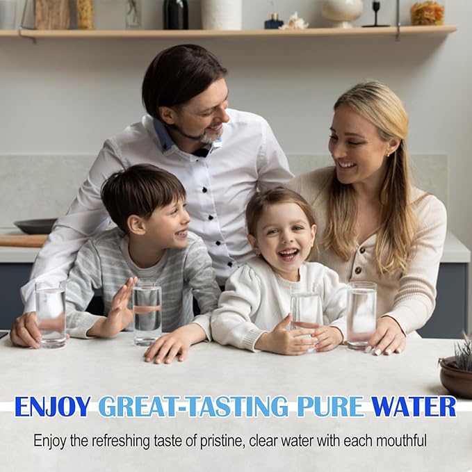 Water Filter Replacement for Frigidaire FGHS2631PF4A, FGHC2331PFAA, FGHC2331PFCA, FGHS2655PF5A, FGHC2331PF7, FGHS2631PF3, FGHF2366PFEA Refrigerator (3 Pack)