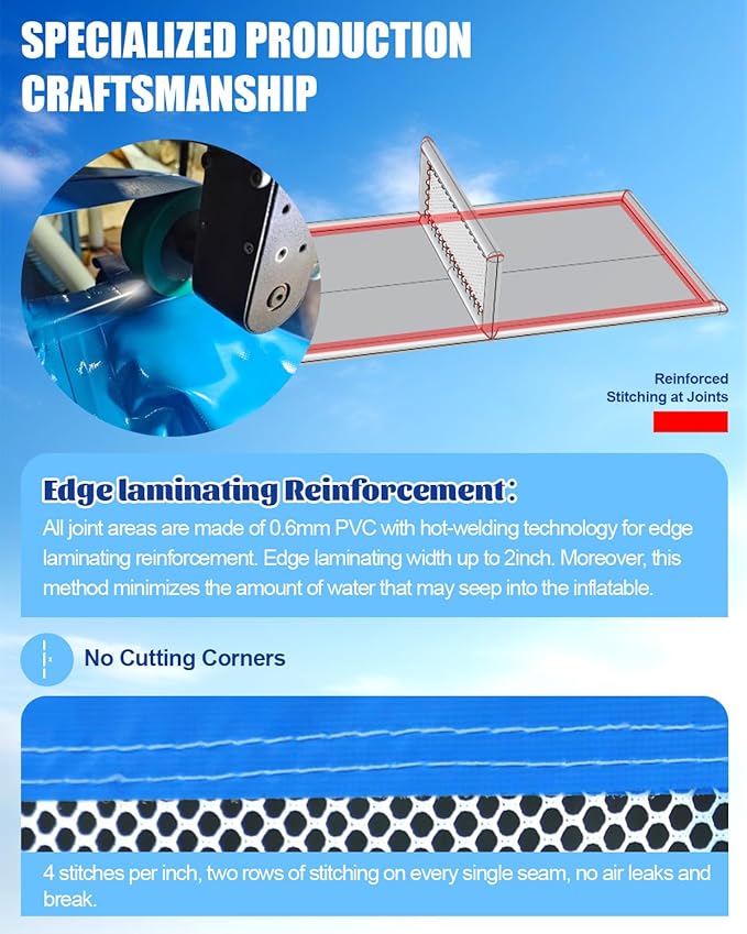 33ft Inflatable Volleyball Pool Inflatable Volleyball Count for Adults and Family, 100% PVC Commercial Net with 800w Air Pump, Giant Beach Games Outdoor Games, 33x16.5x7ft